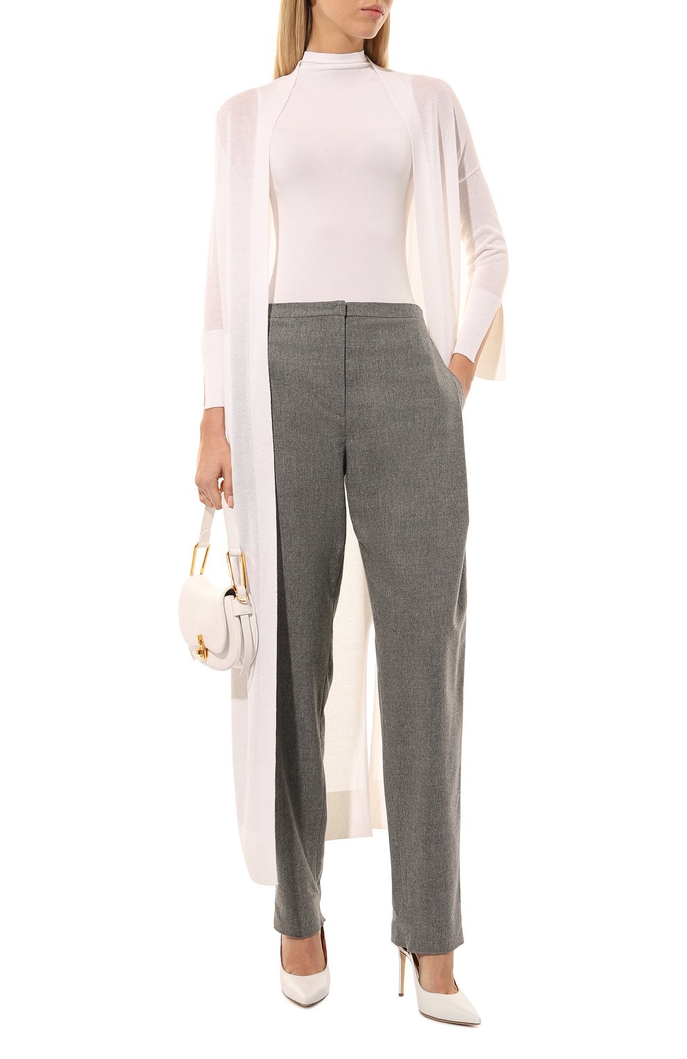 Брюки из шерсти и кашемира EMPORIO ARMANI, арт. EW000086/TE10537, фото 2