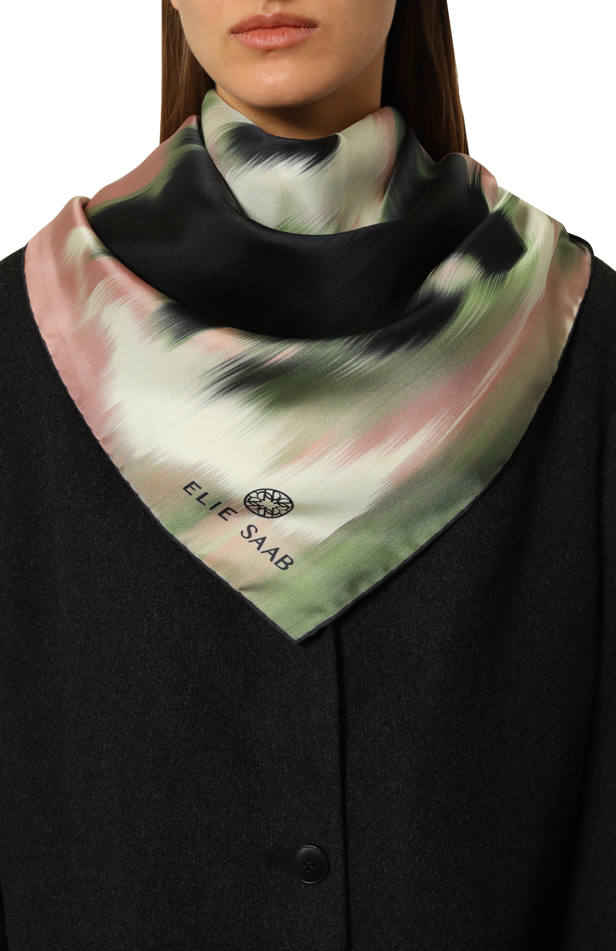Шелковый платок ELIE SAAB, арт. SE9090SS735, фото 2