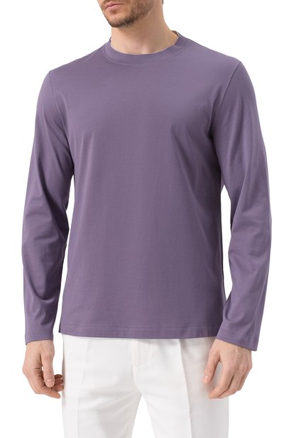 Хлопковый лонгслив BRUNELLO CUCINELLI, арт. M0B137433, фото 3