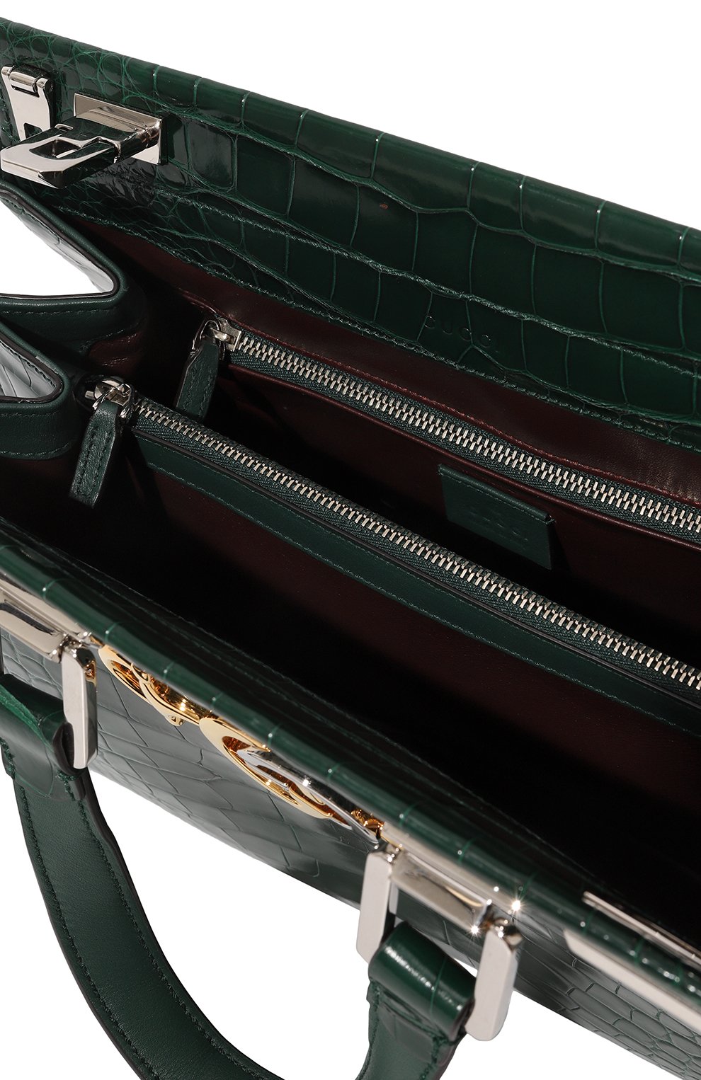 Сумка zumi small из кожи аллигатора GUCCI, арт. 569712 EV40X, фото 6