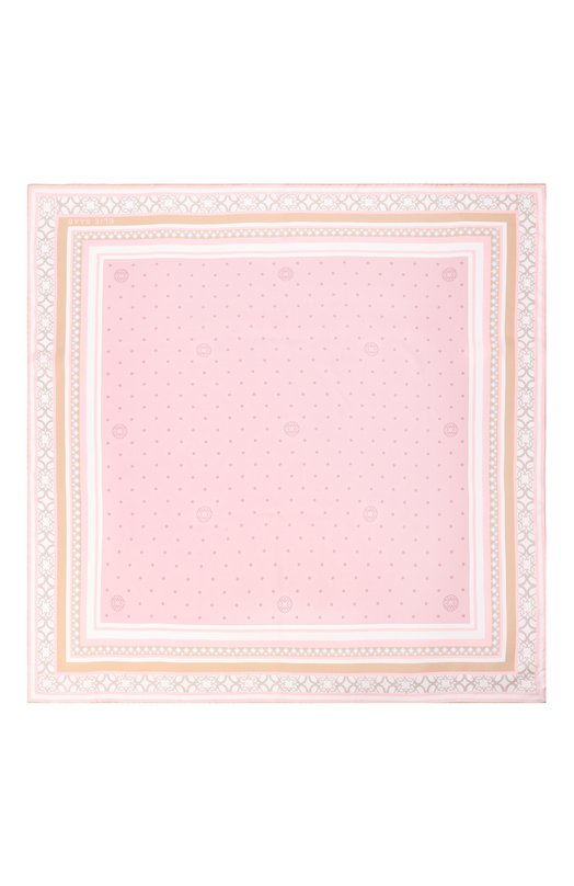 Шелковый платок Elie Saab 710010141 Розовый  710010141 Фото 4