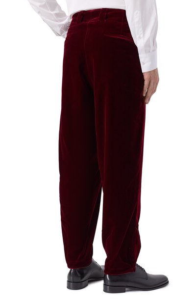 Бархатные брюки GIORGIO ARMANI, арт. GM002060/TE10046, фото 4