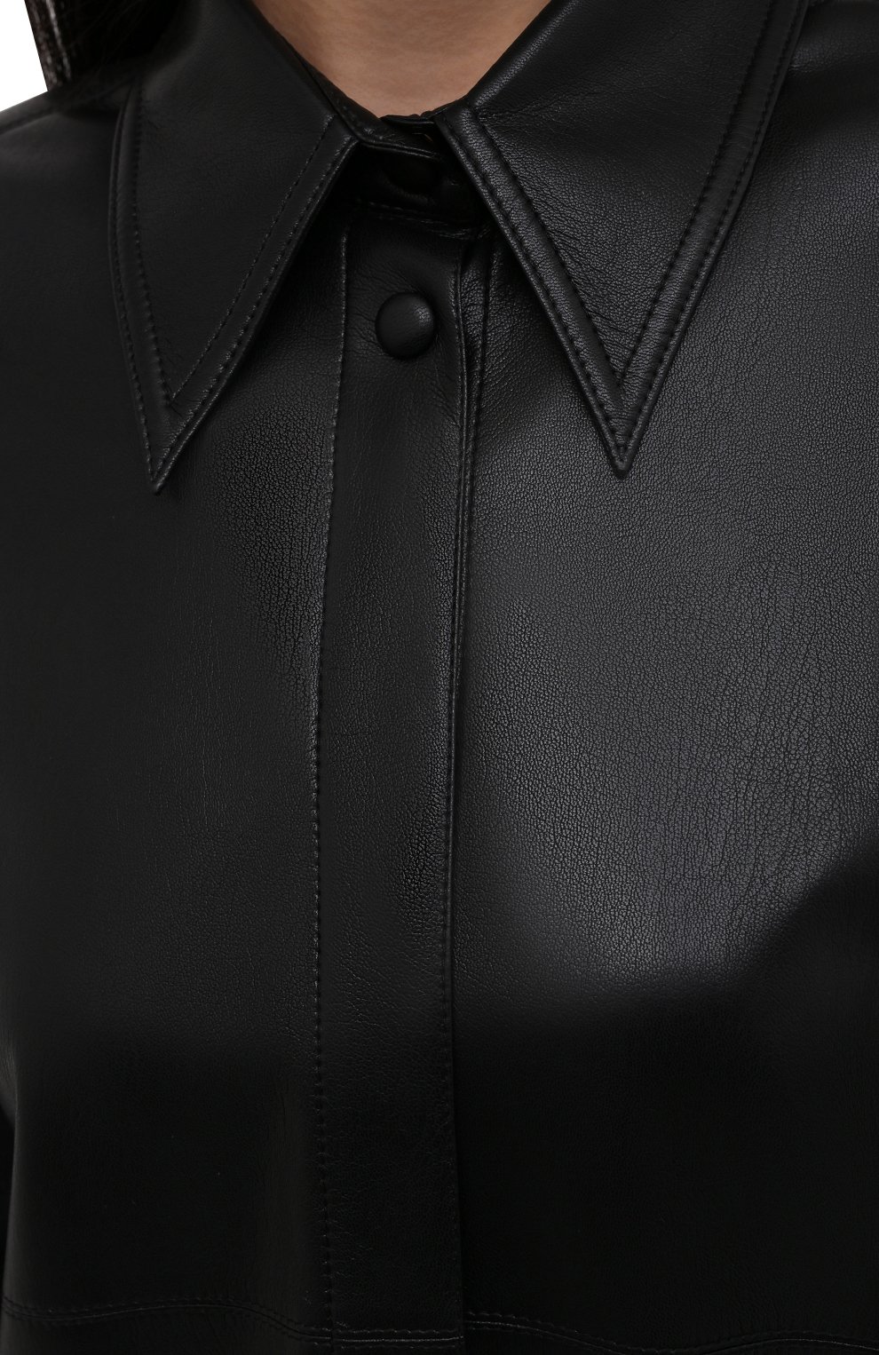 Рубашка из экокожи NANUSHKA, арт. NW20CRSH02299, фото 5