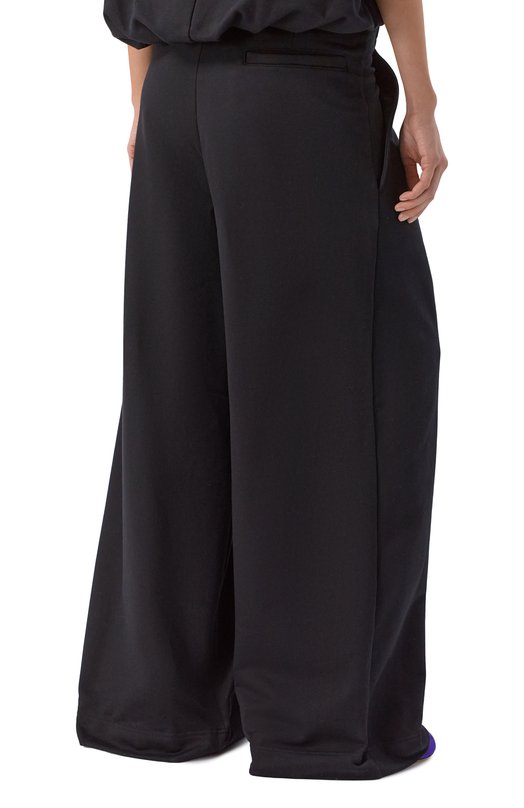 Хлопковые брюки Dries Van Noten 131111/3611 Чёрный  131111/3611 Фото 4