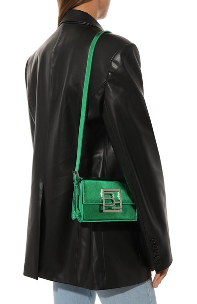 Сумка fran BY FAR зеленого цвета по цене 65150 руб., арт. 23SSFRN0CVGASMA, фото 2 Сумка fran BY FAR, арт. 23SSFRN0CVGASMA, фото 2