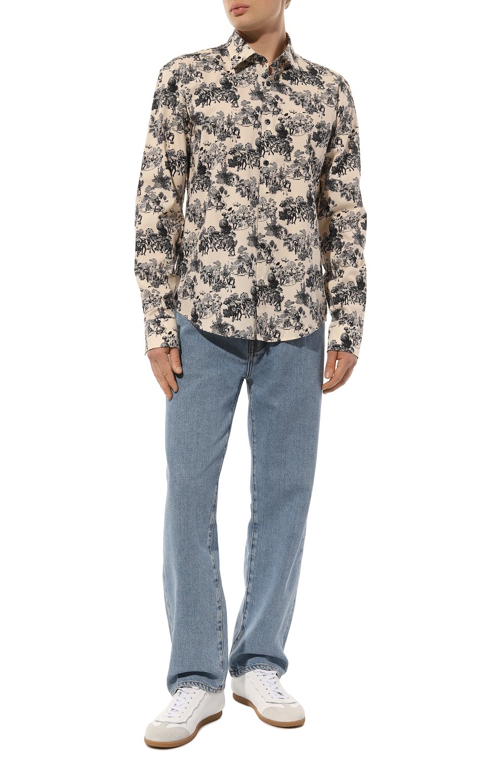 Хлопковая рубашка HUGO, арт. 50500253, фото 2