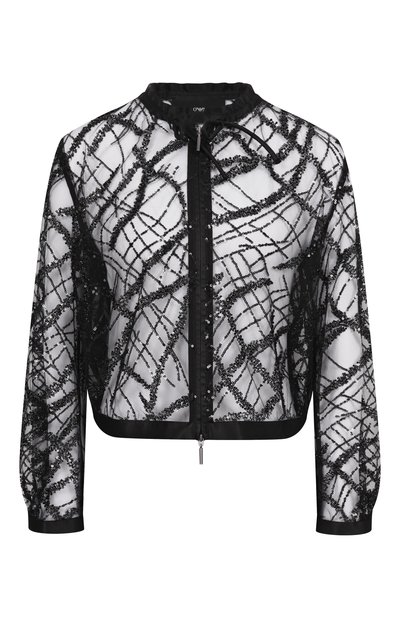 Женская кардиган с отделкой пайетками EMPORIO ARMANI, арт. EW001490/AF10242