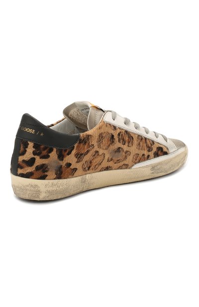 Кожаные кеды superstar GOLDEN GOOSE DELUXE BRAND, арт. G36WS590.B35, фото 4