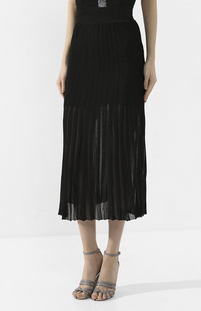 Юбка из вискозы BALMAIN, арт. TF04476/K078, фото 3