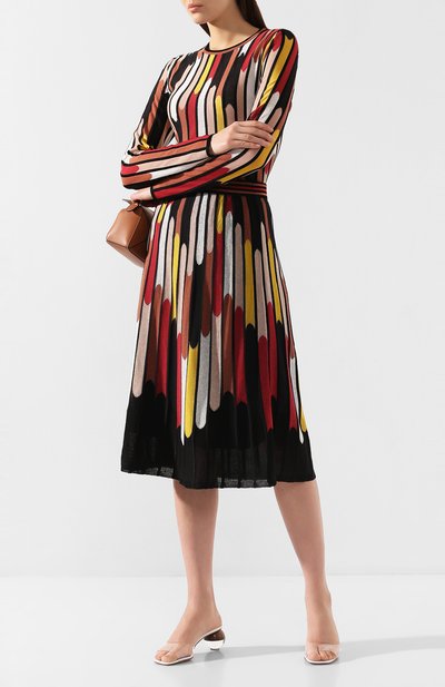 Юбка из смеси вискозы и хлопка M MISSONI разноцветного цвета по цене 44400 руб., арт. 2DH00055/2K001V, фото 2 Юбка из смеси вискозы и хлопка M MISSONI, арт. 2DH00055/2K001V, фото 2
