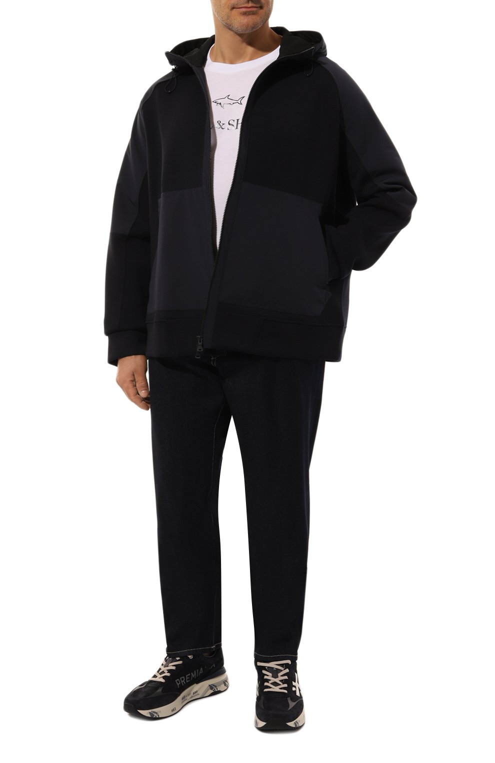 Комбинированная толстовка PAUL&SHARK, арт. 14311816/3XL, фото 2