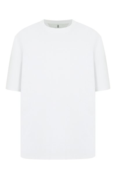 Мужская хлопковая футболка BRUNELLO CUCINELLI, арт. M0B131308W