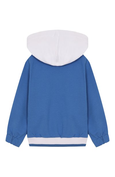 Хлопковая толстовка MONNALISA, арт. 28E804, фото 2