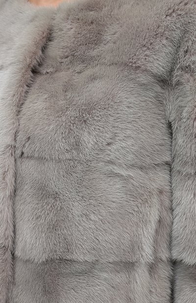 Шуба из меха норки YVES SALOMON, арт. 6EYV27941VMLX, фото 5