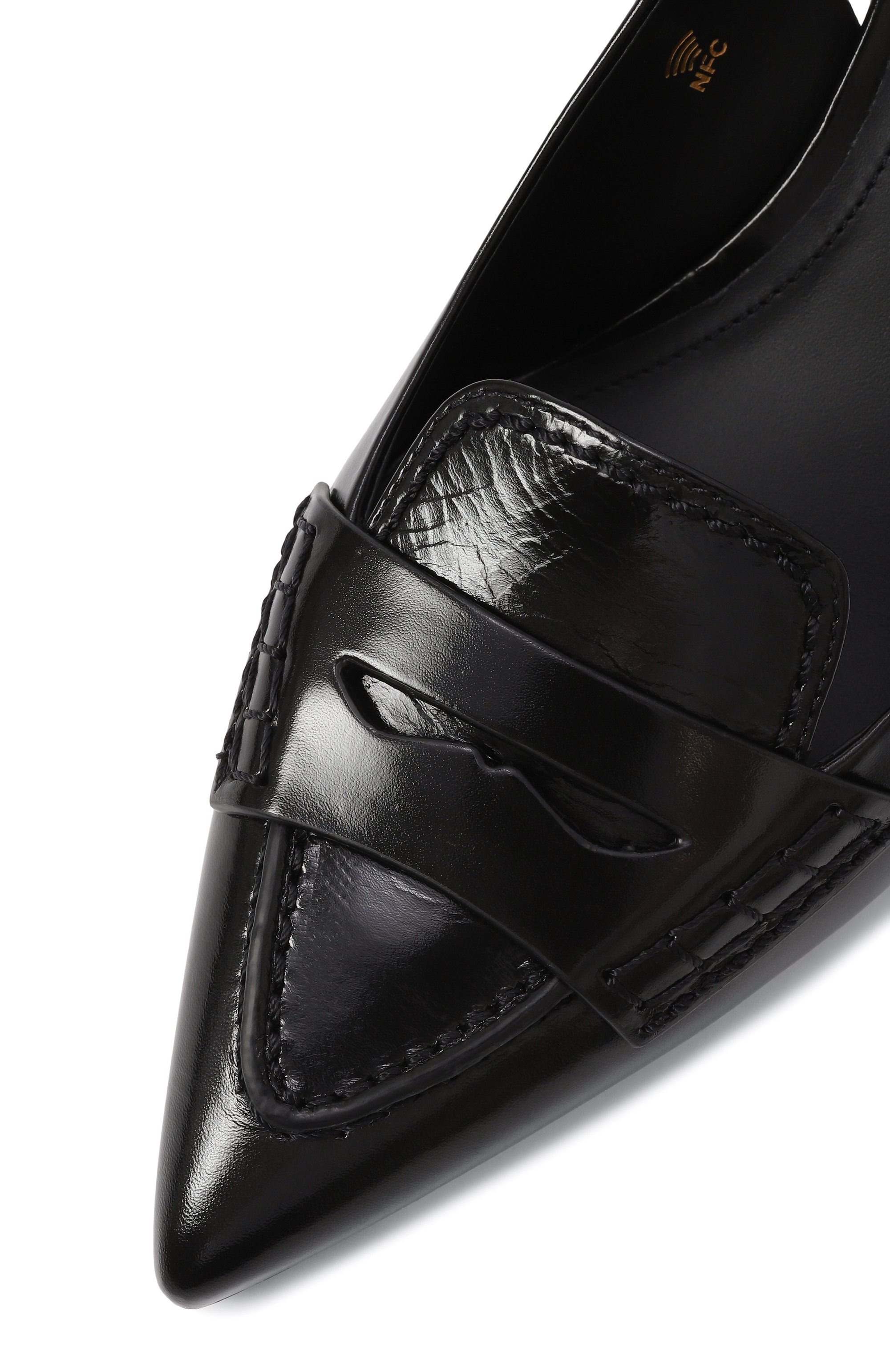 Кожаные туфли SANTONI, арт. WDLG71196HI4NKPN, фото 7