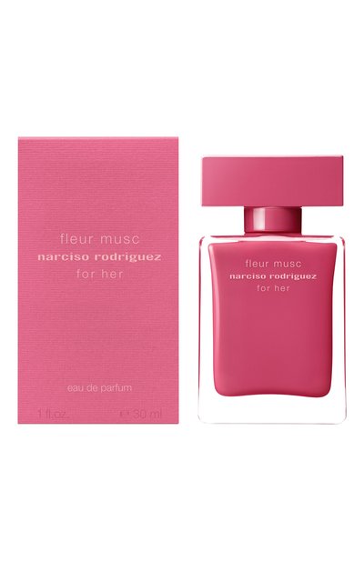 Парфюмерная вода fleur musc (30ml) NARCISO RODRIGUEZ бесцветного цвета по цене 5750 руб., арт. 881855BP, фото 2 Парфюмерная вода fleur musc (30ml) NARCISO RODRIGUEZ, арт. 881855BP, фото 2