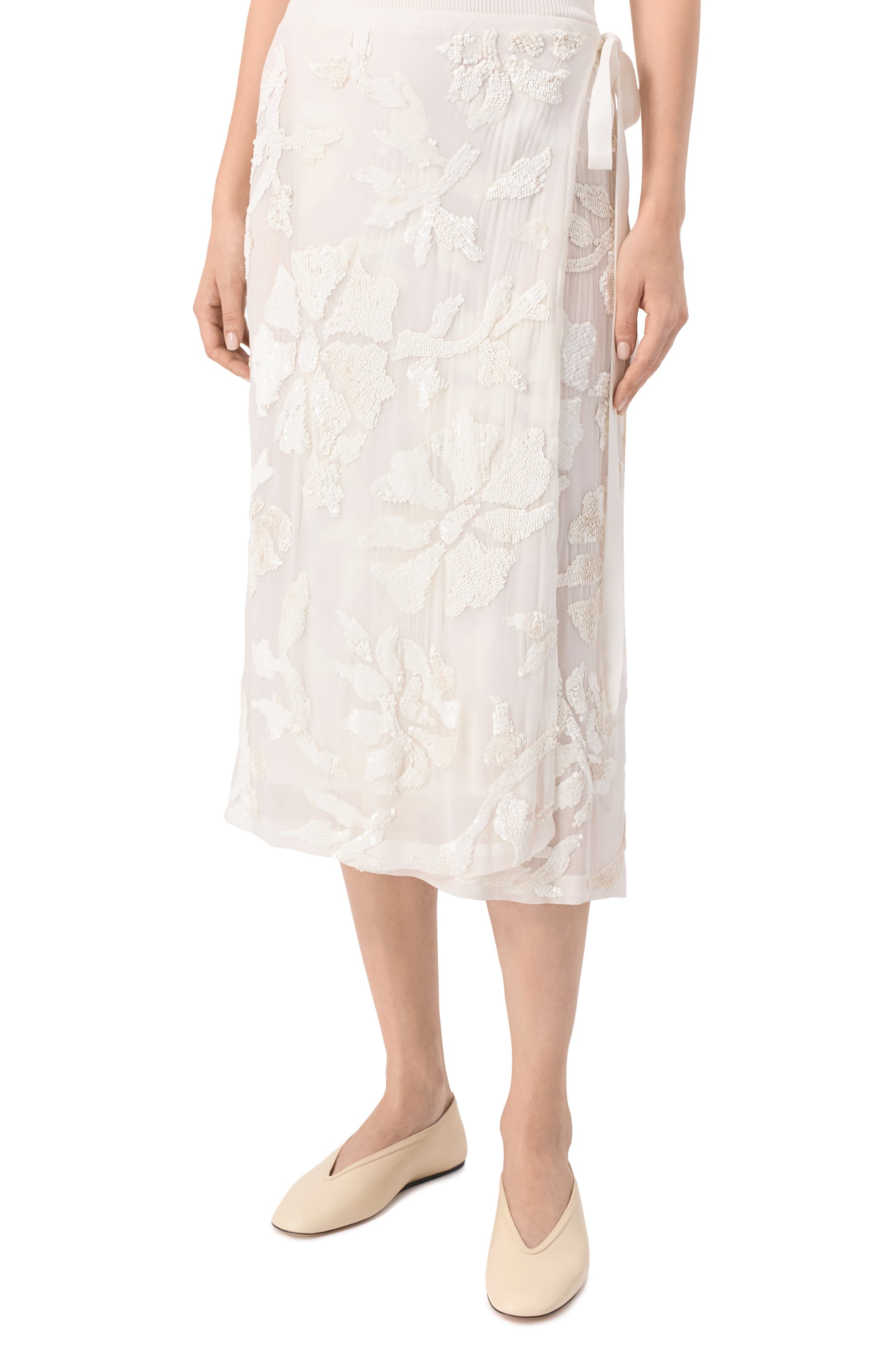 Юбка с отделкой пайетками P.A.R.O.S.H., арт. D620999, фото 3