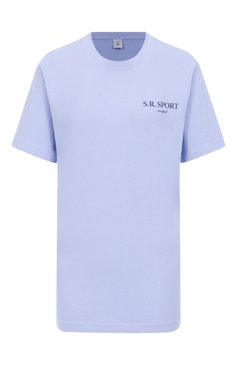 Хлопковая футболка SPORTY AND RICH, арт. T0043612201BL59, фото 1
