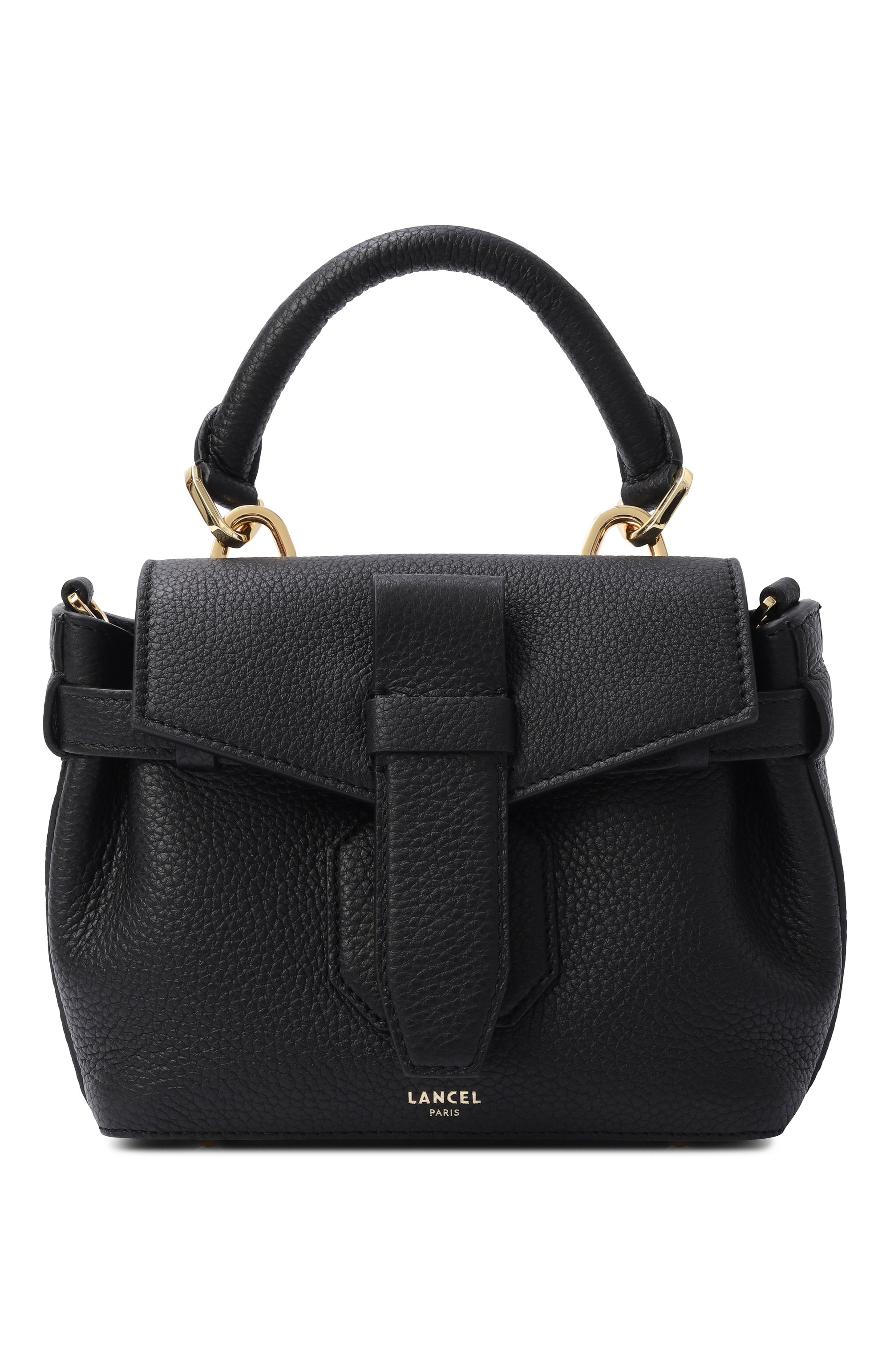 Сумка charlie mini LANCEL черного цвета по цене 103500 руб., арт. A13165, фото 1 Сумка charlie mini LANCEL, арт. A13165, фото 1