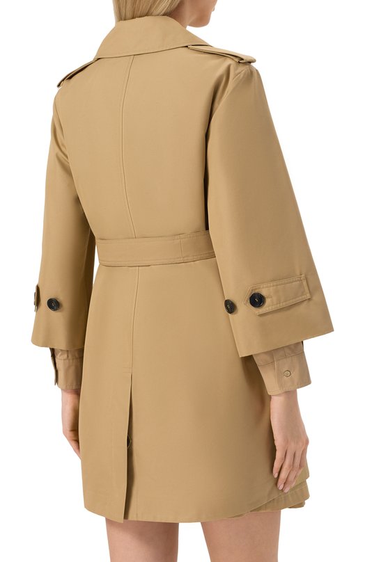 Тренч Weekend Max Mara EL0DIA Бежевый  EL0DIA Фото 4
