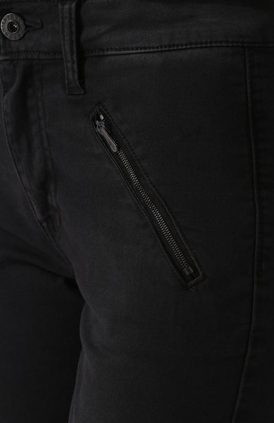 Укороченные джинсы с потертостями AG ADRIANO GOLDSCHMIED, арт. BES1785/SUL-BLK, фото 5