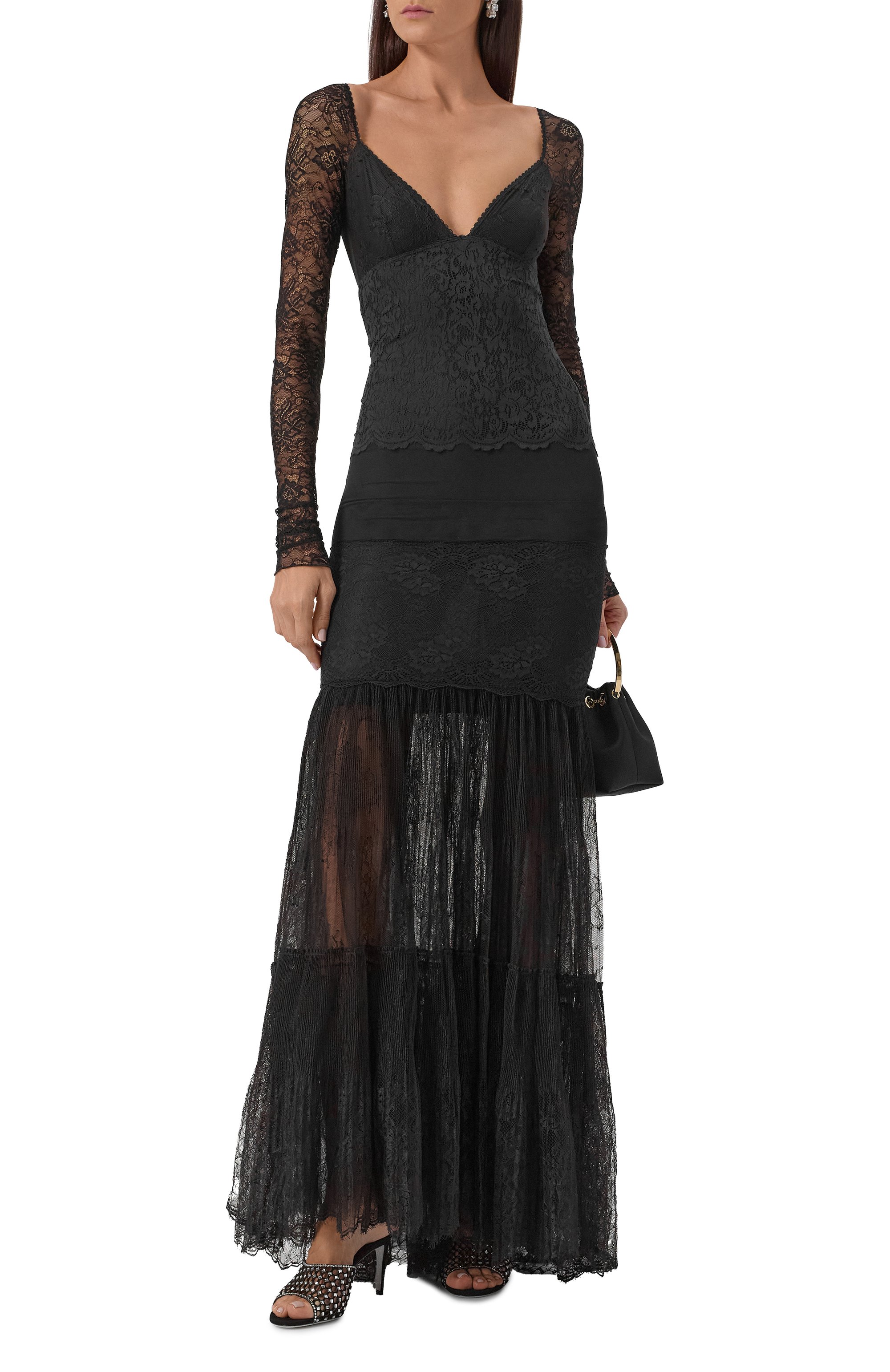 Замшевые мюли ginger 80 RENE CAOVILLA, арт. C11949-080/C001, фото 3