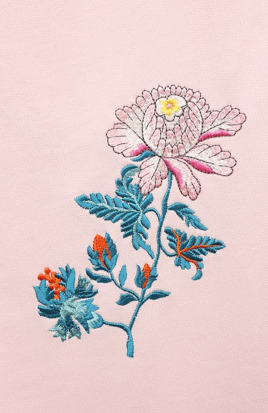 Хлопковые джоггеры Roberto Cavalli Розовый, фото 3