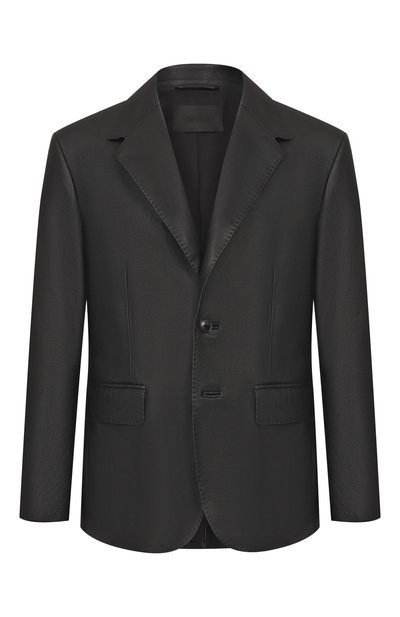 Мужской кожаный пиджак MVST, арт. M25.1PM.J004/CERV0 SILKY