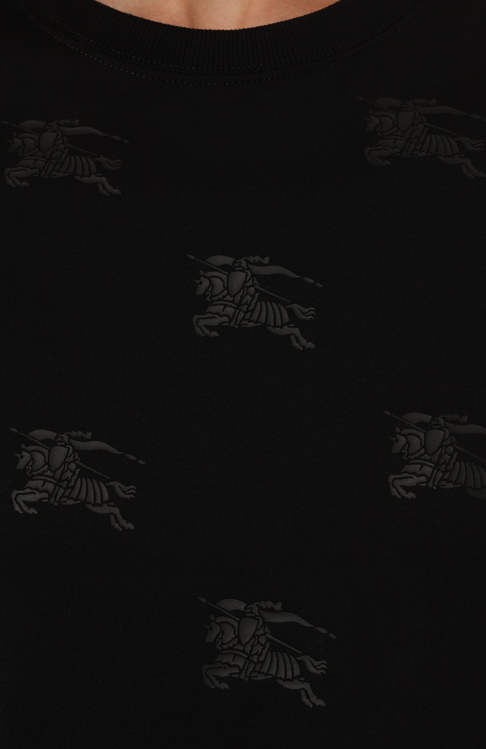 Хлопковая футболка BURBERRY, арт. 8072087, фото 5