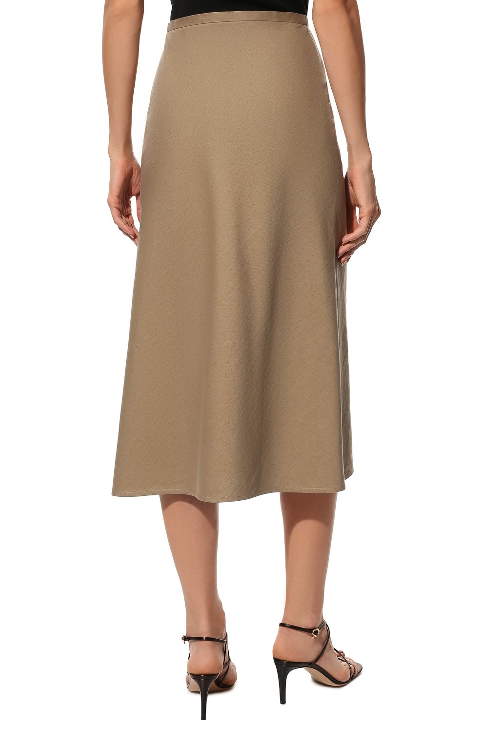 Юбка из хлопка и льна NOBLE&BRULEE, арт. NB150221/141, фото 4