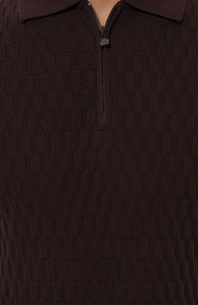 Шерстяное поло CORNELIANI, арт. 94M509-9425116, фото 5