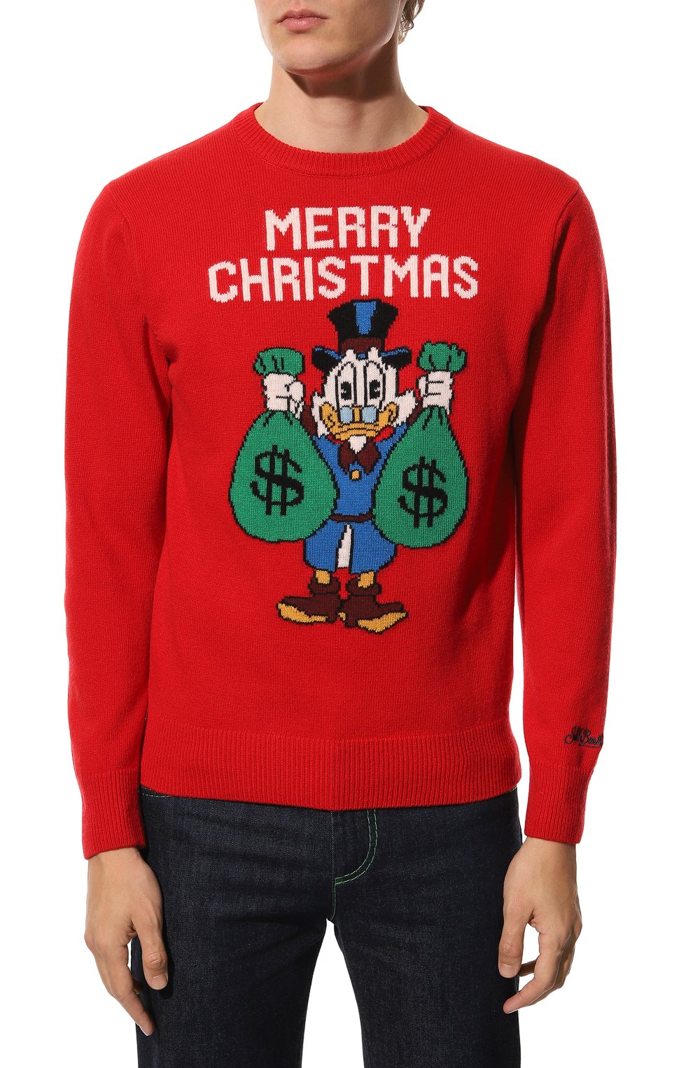 Джемпер из шерсти и вискозы MC2 SAINT BARTH, арт. STBM HER0N/HER0001/00036C, фото 3