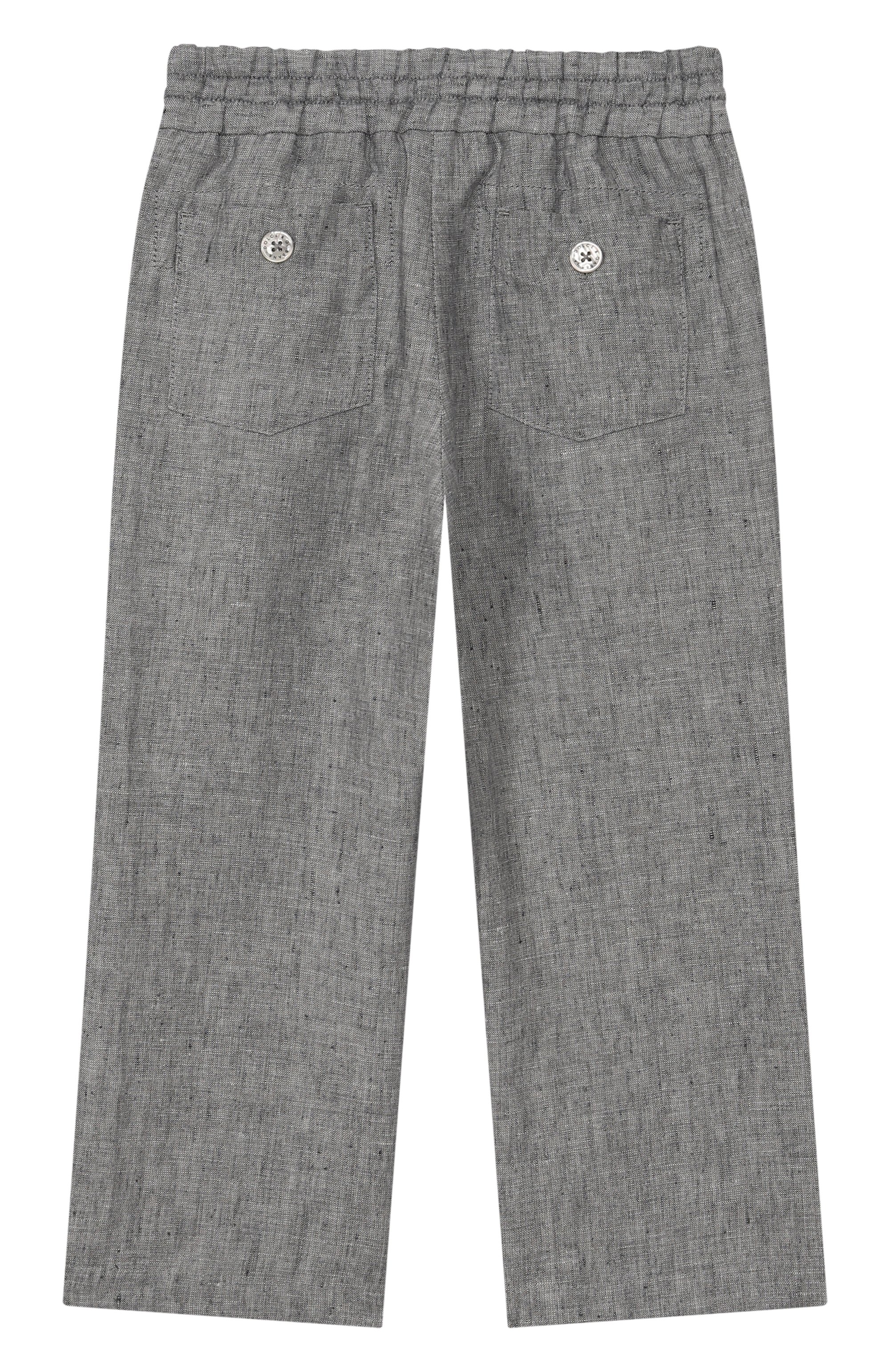 Льняные брюки DOLCE & GABBANA, арт. L44P89/FU4MF/2-6, фото 2