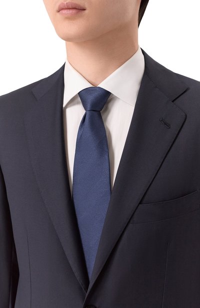 Мужской шелковый галстук BRIONI, арт. 062I00/0C427