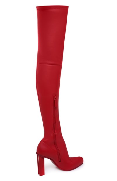 Кожаные ботфорты ALEXANDER MCQUEEN, арт. 641882/WHSS1, фото 4