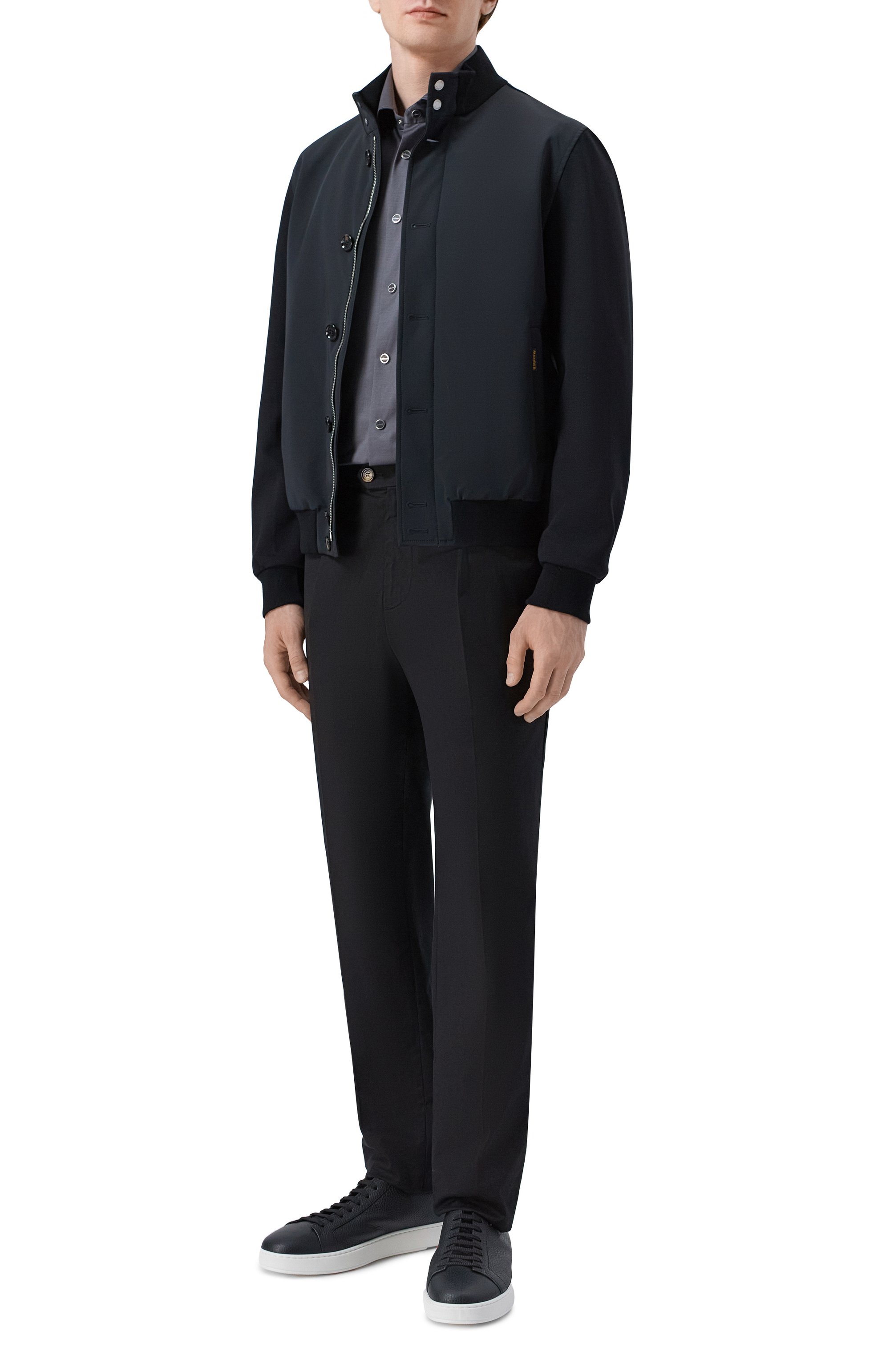 Хлопковая рубашка KITON, арт. UMCNERHH09665, фото 2