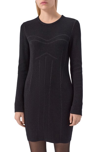 Платье из шерсти и вискозы AND THE BRAND, арт. W26-D050-1202-900, фото 3