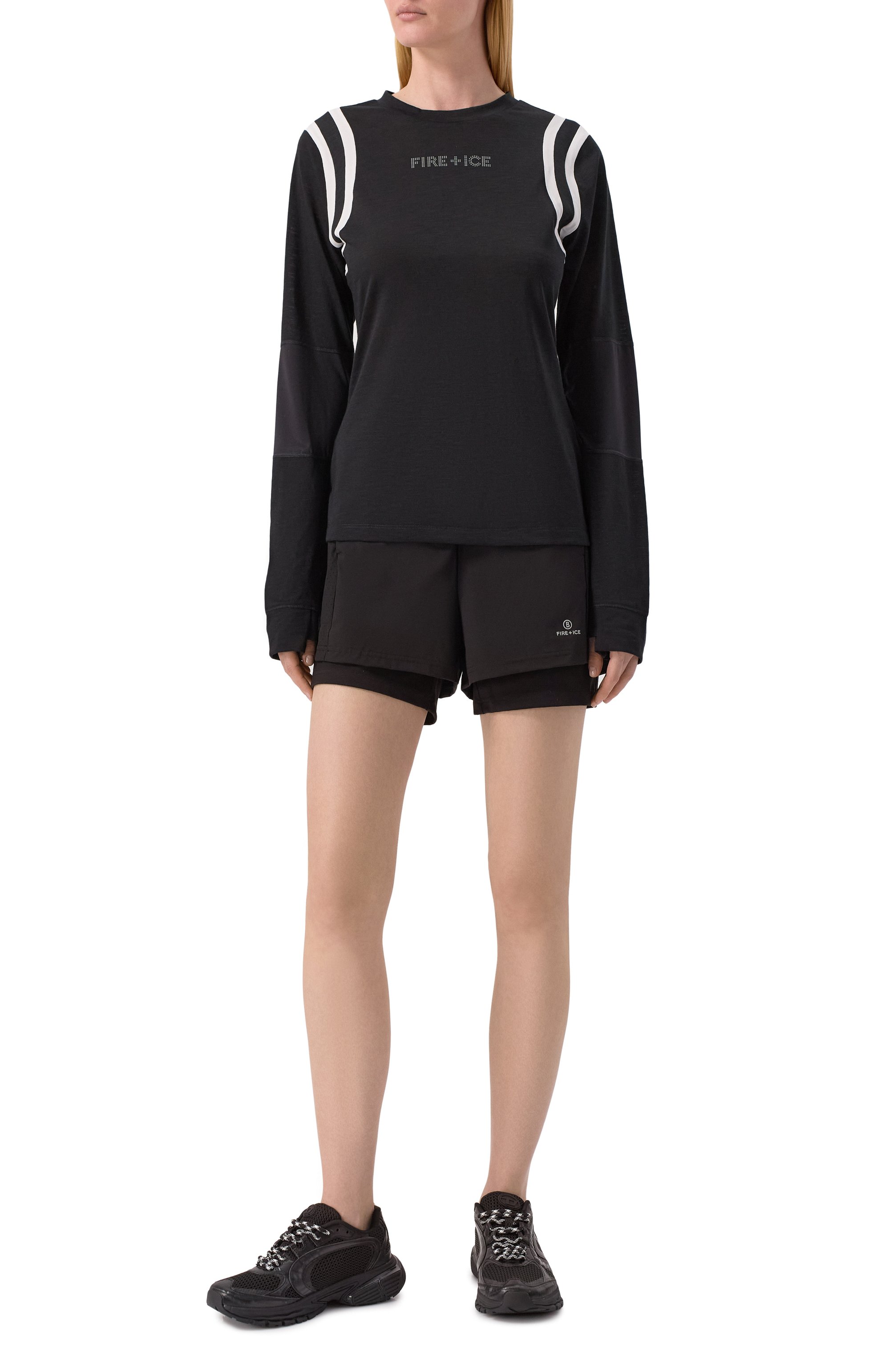 Шорты BOGNER FIRE+ICE черного цвета по цене 19800 руб., арт. 14867861, фото 2 Шорты BOGNER FIRE+ICE, арт. 14867861, фото 2