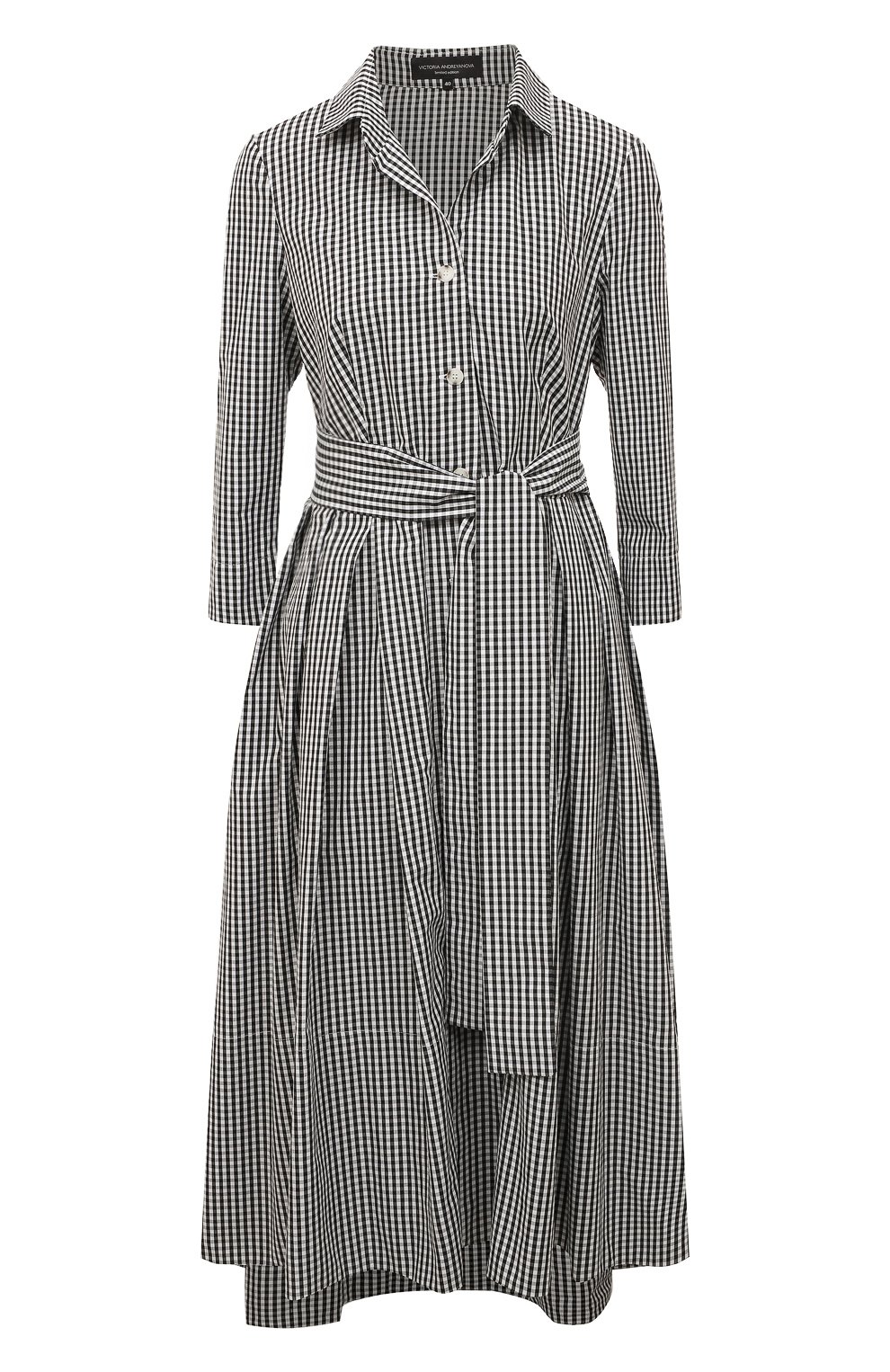 Хлопковое платье VICTORIA ANDREYANOVA, арт. TS-SS23-3664, фото 1