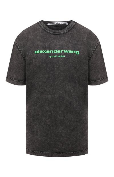 Хлопковая футболка ALEXANDER WANG, арт. UCC1221497, фото 1