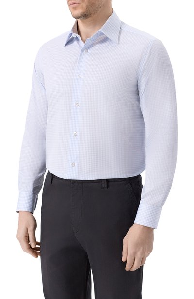 Хлопковая сорочка BRIONI, арт. RCB40L/0C04B, фото 3