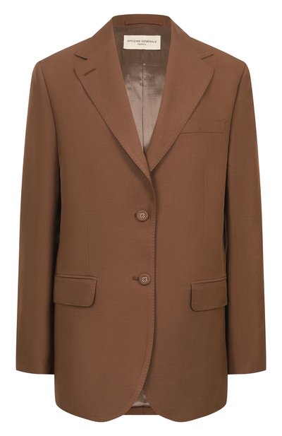 Женский жакет из лиоцелла и льна OFFICINE GENERALE, арт. S26WTLG408