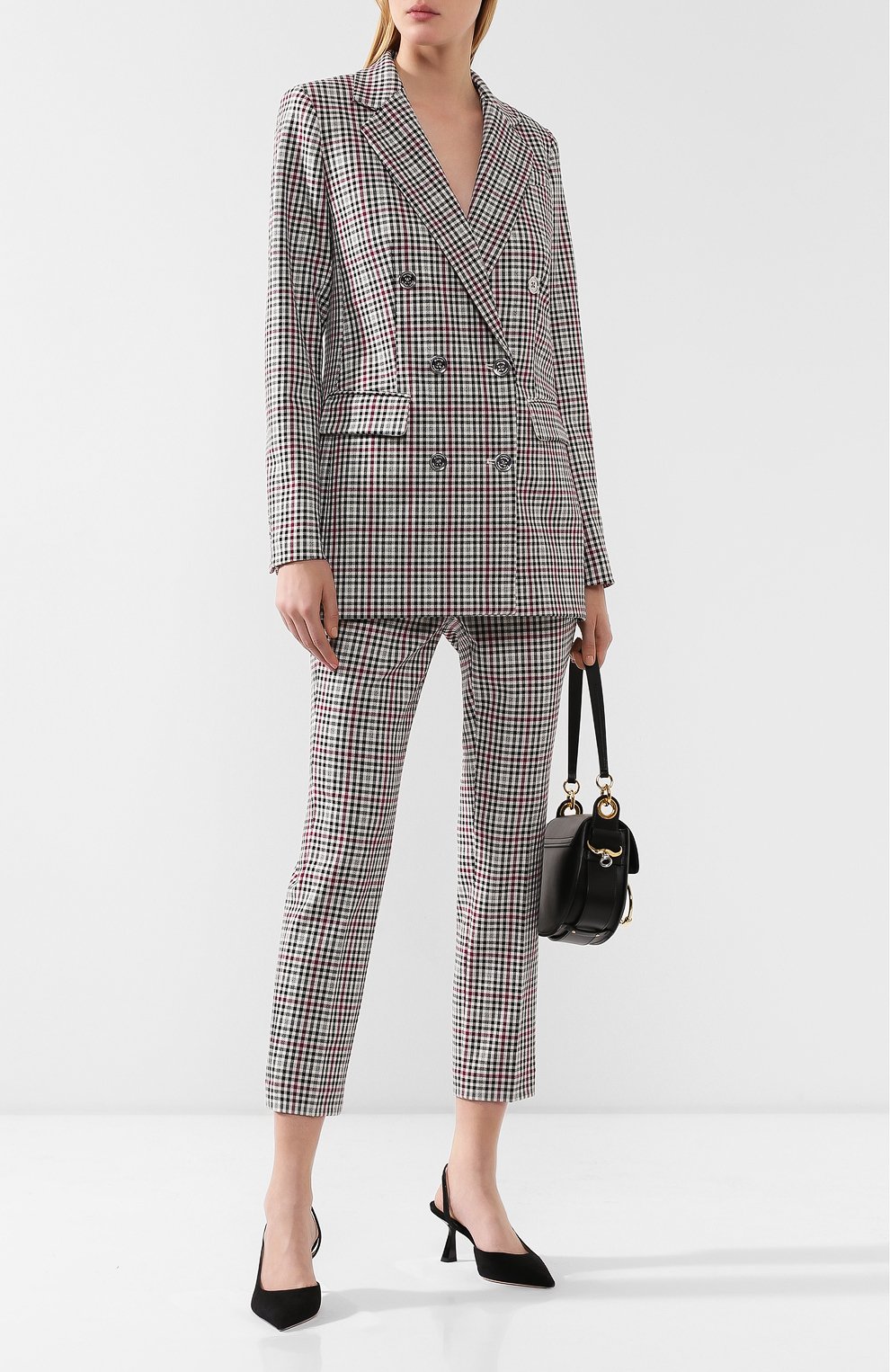 Брюки в клетку MICHAEL MICHAEL KORS, арт. MU93H1SBPC, фото 2