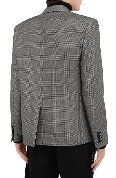 Пиджак из шерсти и вискозы SAINT LAURENT, арт. 600331/Y1B55, фото 4