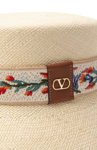 Соломенная шляпа VALENTINO, арт. 6W2HGA40/AUB, фото 4