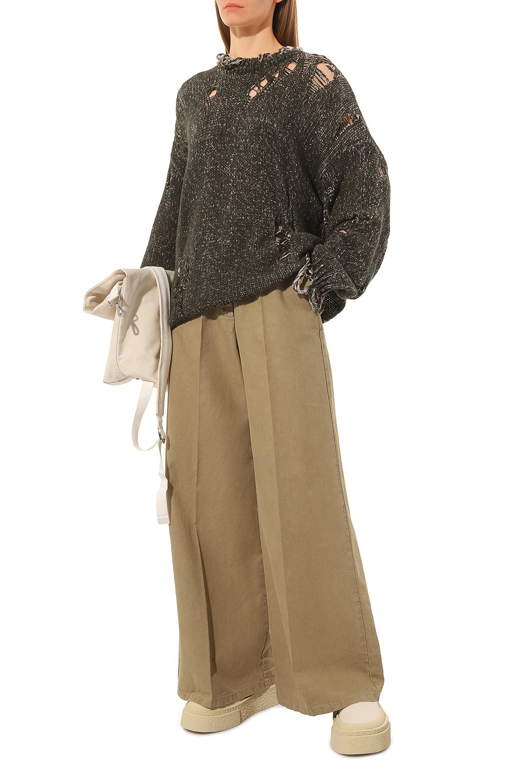 Хлопковые брюки FORTE_FORTE, арт. 10034, фото 2