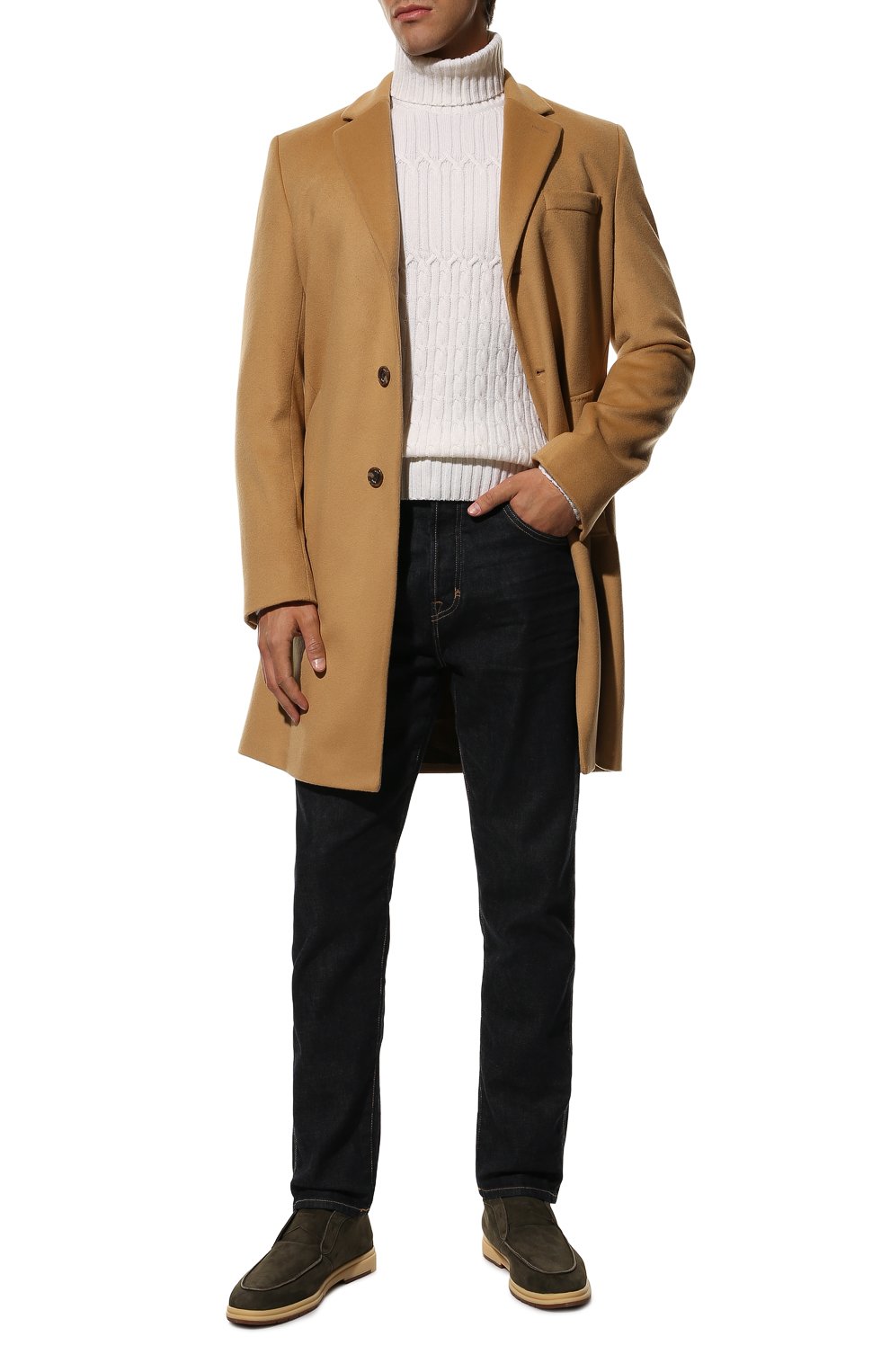 Замшевые ботинки ANDREA VENTURA FIRENZE, арт. 0Y-ZENITH 90/CASHMERE/CACHEMIRE/0Y-IV0RY-MAT, фото 2