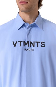 Хлопковая рубашка VTMNTS, арт. VL20SH180N, фото 5