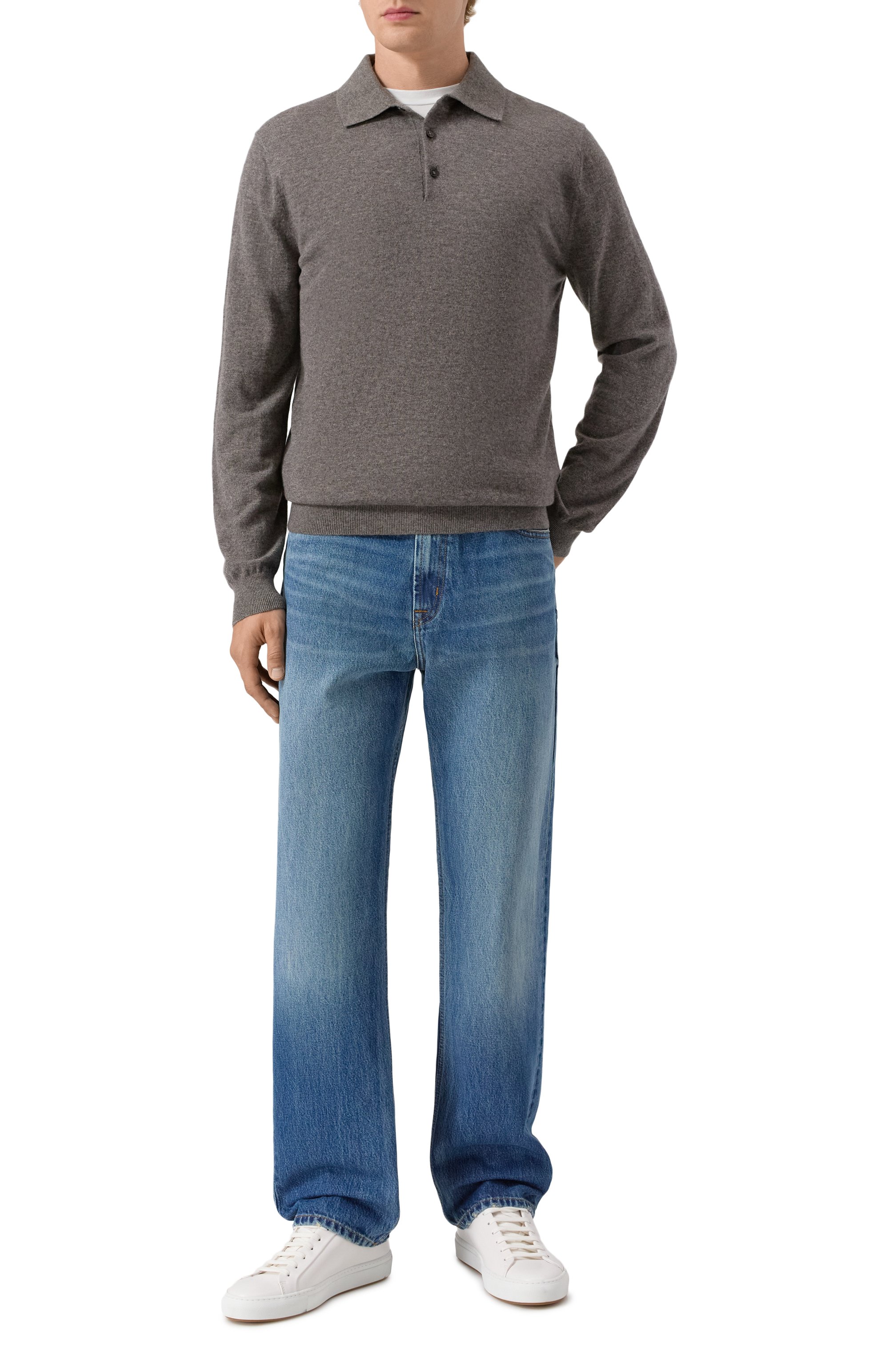 Кашемировое поло 12 STOREEZ, арт. 133561, фото 2