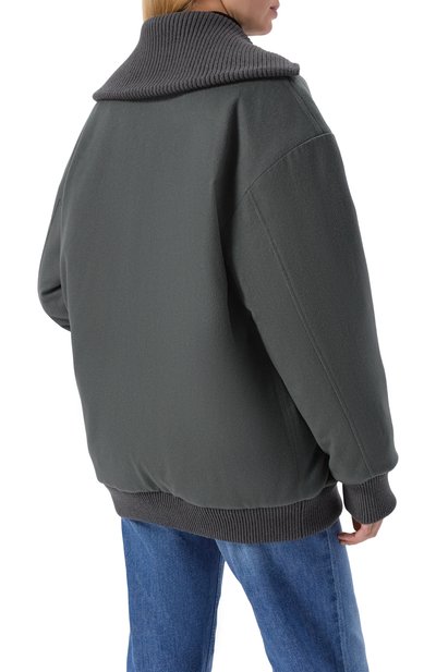 Пуховый кашемировый бомбер MVST, арт. M25.1PW.0002/PIACENZA 5824/20/2, фото 4